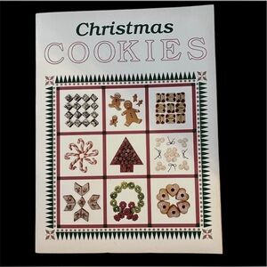 Christmas Cookies" Cookbook XMAS Vintage 1986 Southern Living Holiday Baking